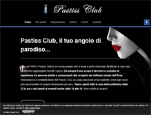 Tablet Screenshot of pastissclub.com